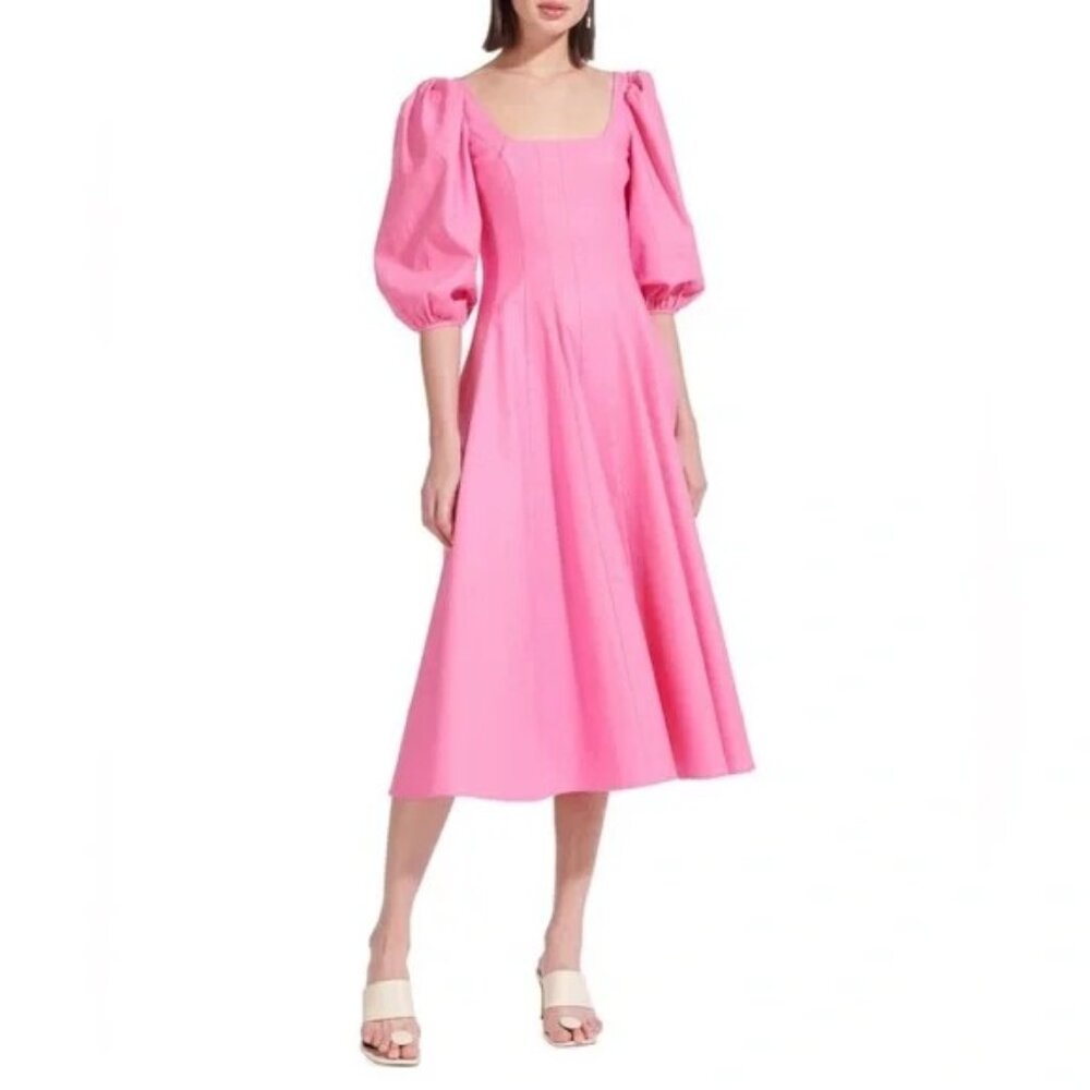 Pink Staud Wells Dress